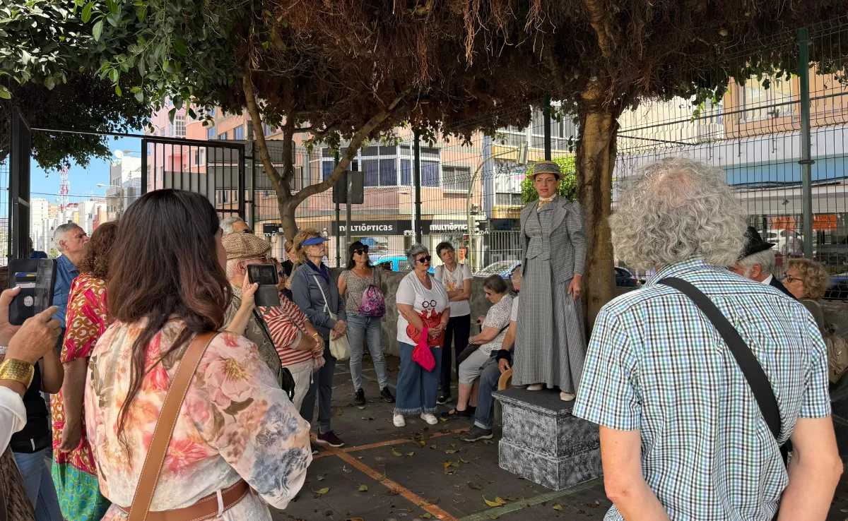 Ruta teatralizada por el aniversario del nacimiento de Benito Pérez Galdós / AYUNTAMIENTO DE LAS PALMAS DE GRAN CANARIA
