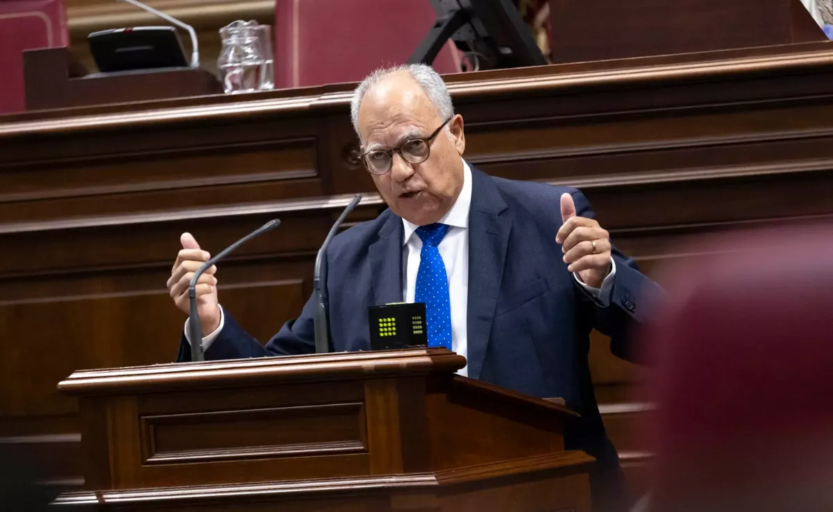 Casimiro Curbelo, presidente del Cabildo de La Gomera / EFE