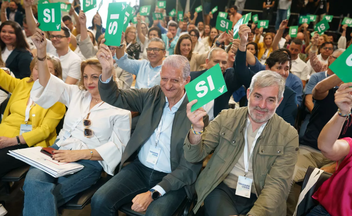 VI Congreso Insular de Coalición Canaria (CC) en Tenerife / EFE - RAMÓN DE LA ROCHA