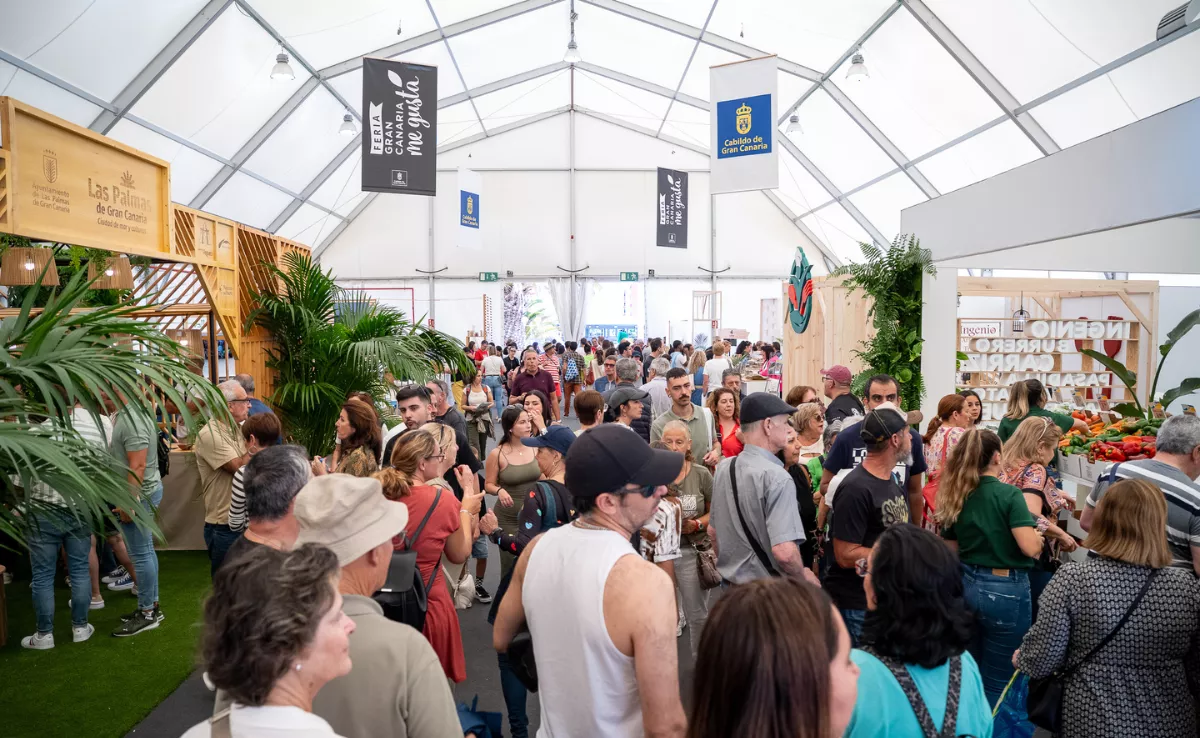 Imagen del ambiente de la feria Gran Canaria Me Gusta / CABILDO DE GRAN CANARIA