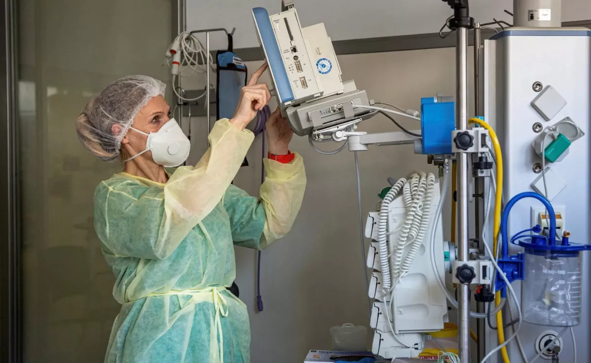 Imagen de una enfermera / EFE