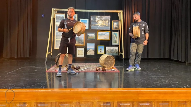 Acto de Contramapas en el IES La Isleta. / AH Acto de Contramapas en el IES La Isleta. / AH