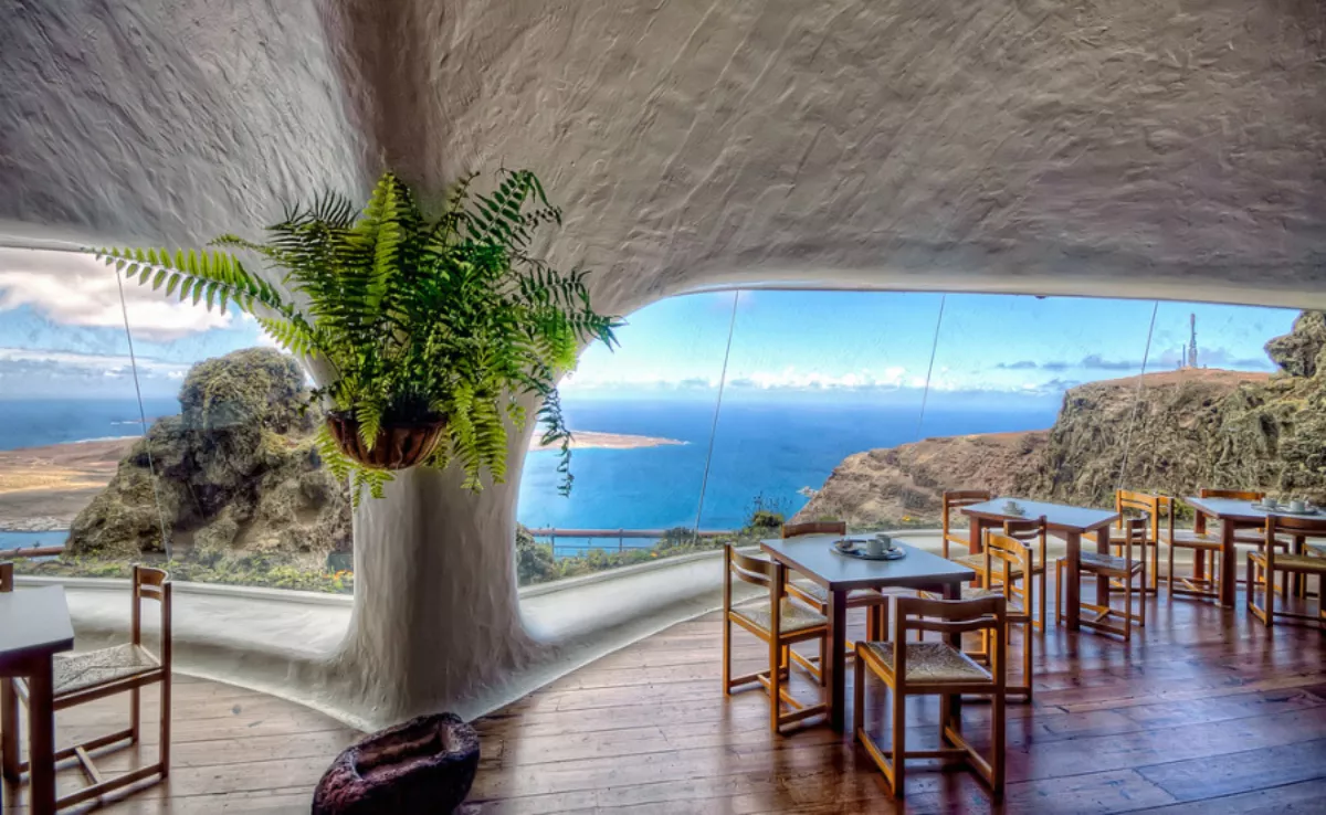 Imagen del mirador por dentro / TURISMO LANZAROTE