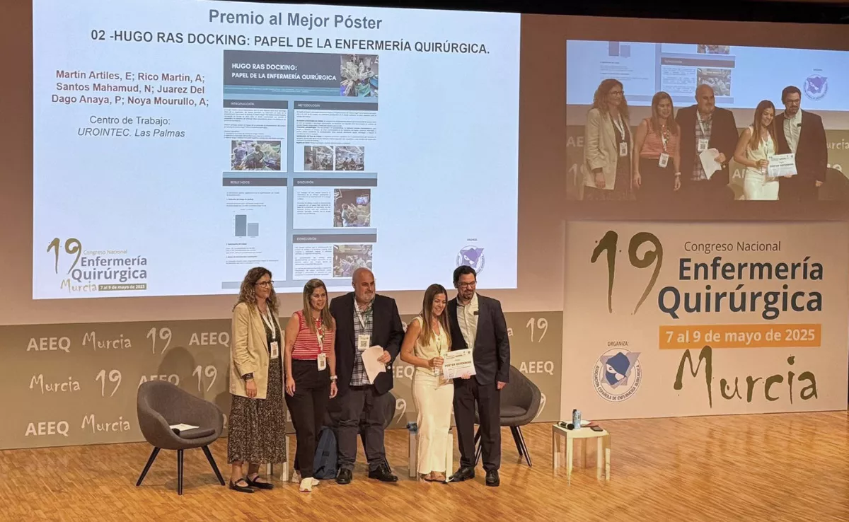 Premio canario en el Congreso Nacional de Enfermería Quirúrgica 2025./ CEDIDA