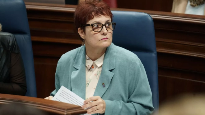 Candelaria Delgado, consejera de Bienestar Social./ EFE