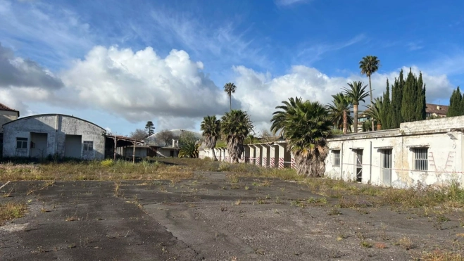 Interior de los acuartelamientos del Cristo, en La Laguna. /Cedida Interior de los acuartelamientos del Cristo, en La Laguna. /Cedida