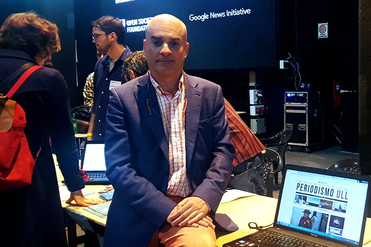 José Luis Zurita, periodista y profesor de Periodismo en la Universidad de La Laguna. / ULL