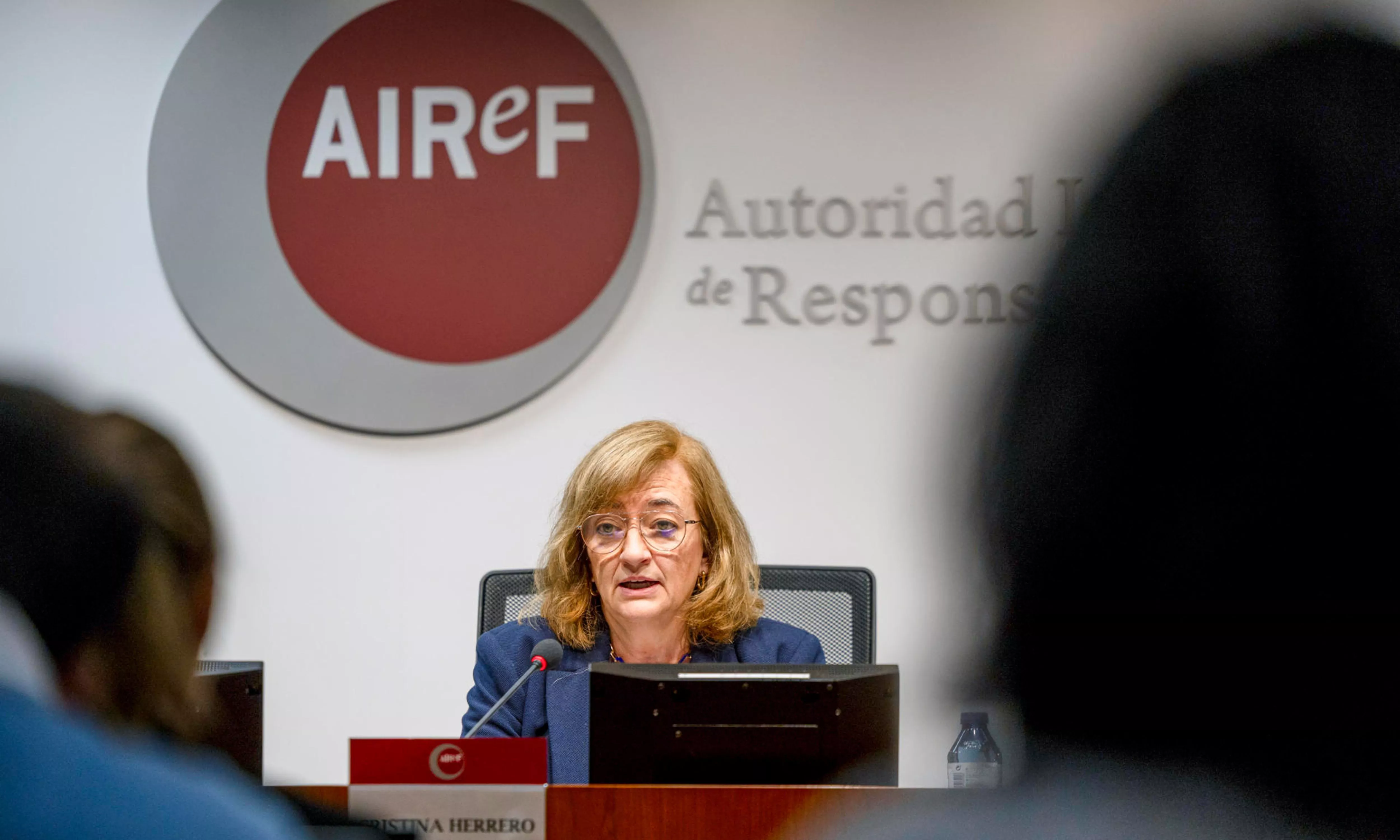 La presidenta de la Autoridad Independiente de Responsabilidad Fiscal (AIReF), Cristina Herrero. /EFE