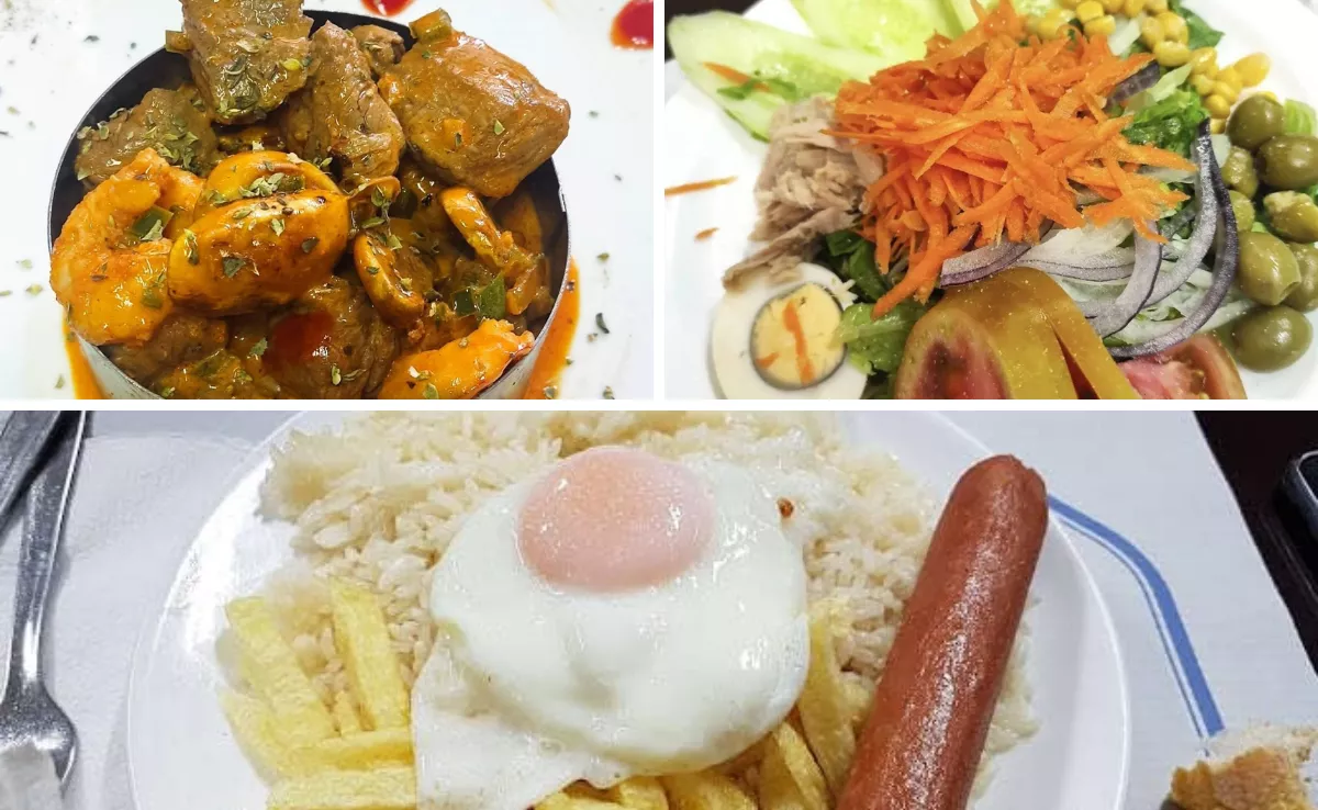 Imagen de los platos del menú del restaurante de Las Palmas de Gran Canaria / HERMANOS GARCÍA