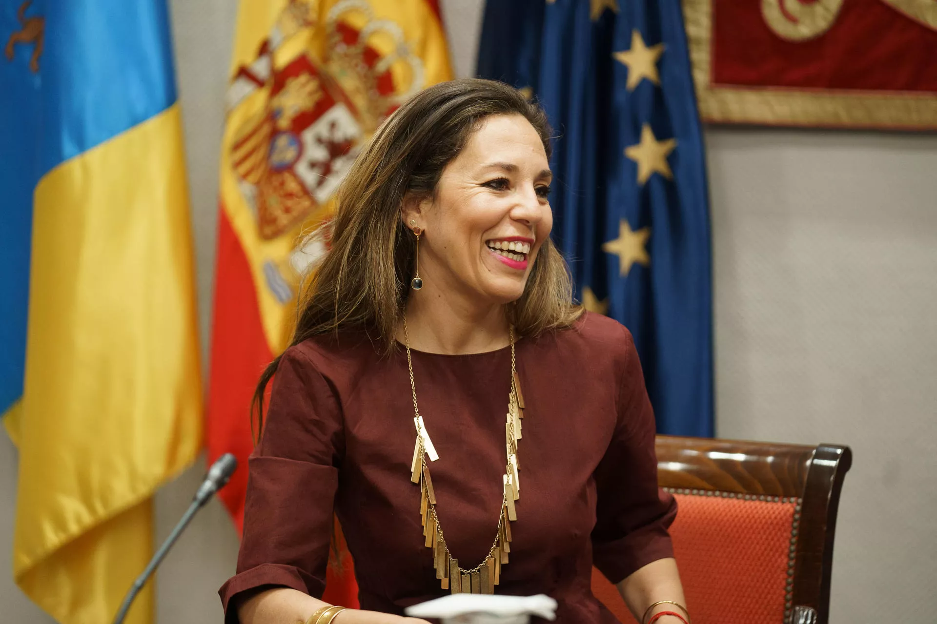 La consejera Turismo y Empleo del Gobierno de Canarias, Jéssica de León. /EFE/Ramón de la Rocha