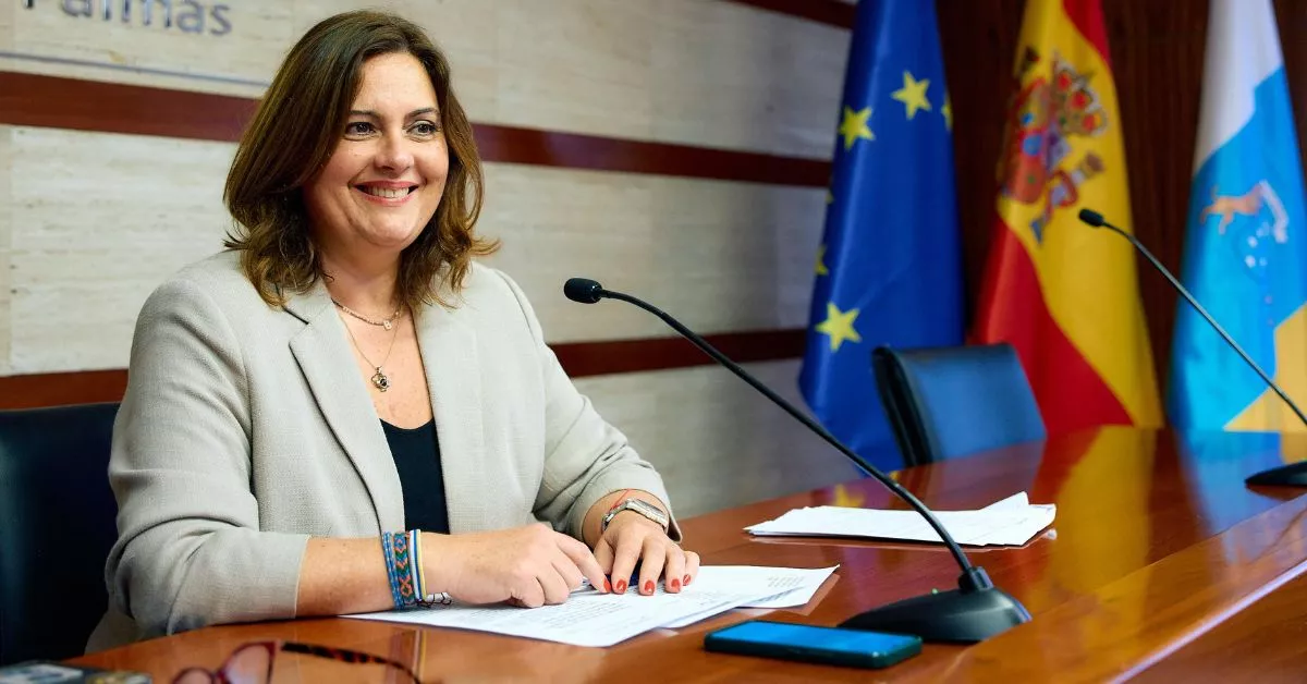 La presidenta de la Autoridad Portuaria de Las Palmas, Beatriz Calzada. / AH