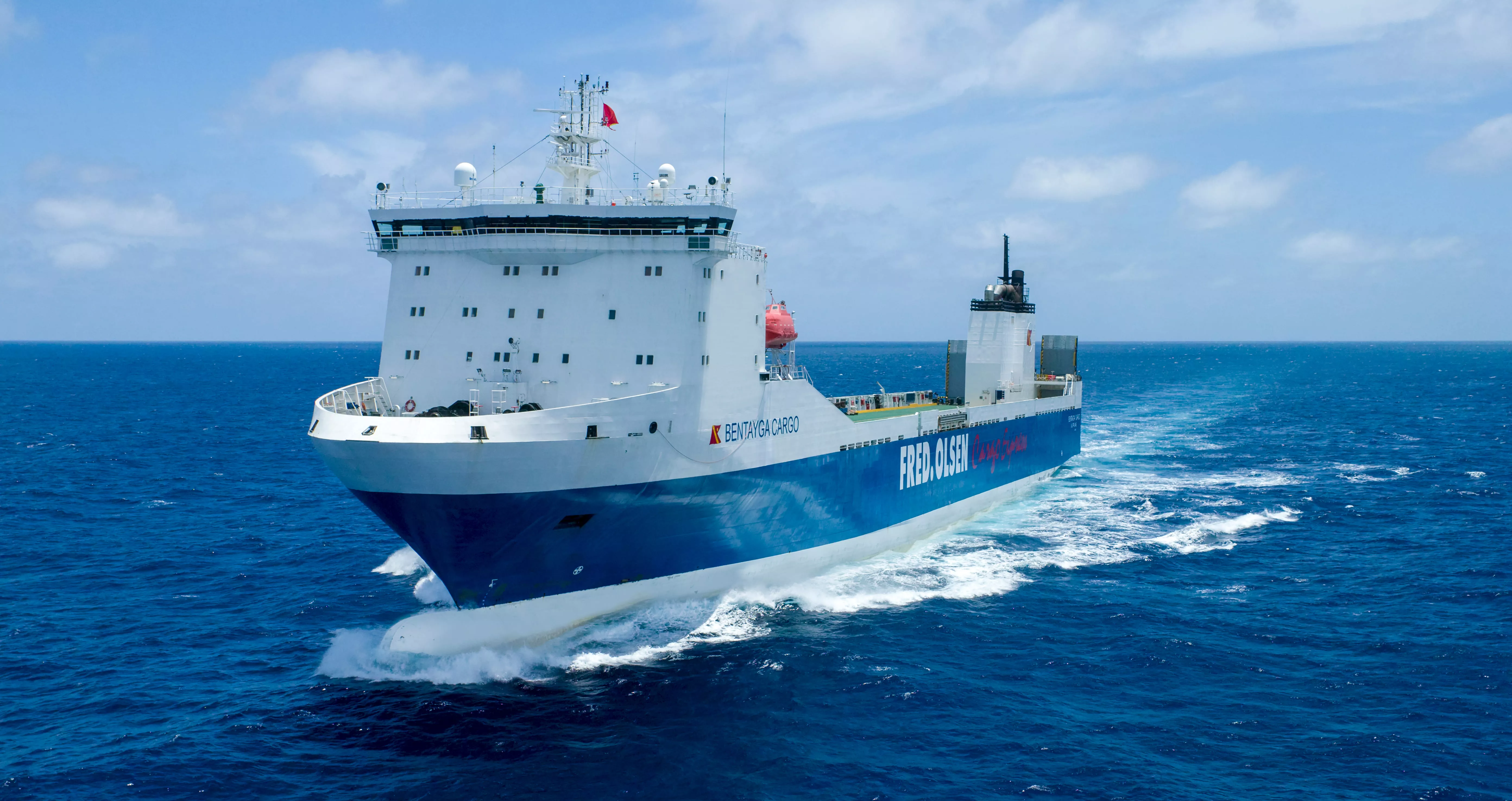El buque Bentayga Cargo de Fred. Olsen./ CEDIDA