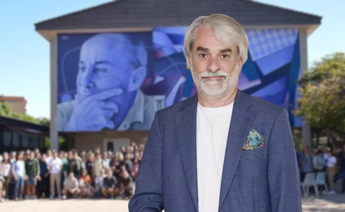 El profesor de la ULL José Luis Zurita con un expediente informativo en la Universidad y que recibió una inspección de Educación en el CIFP César Manrique./ MONTAJE AH