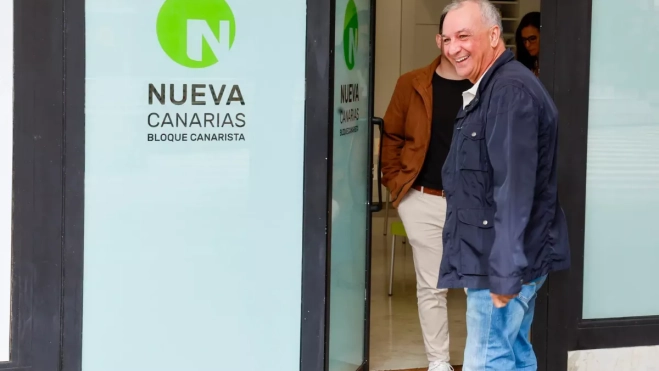 Luis Campos, portavoz de NC en el Parlamento / EFE - ELVIRA URQUIJO A. Luis Campos, portavoz de NC en el Parlamento / EFE - ELVIRA URQUIJO A.