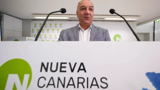 Luis Campos, portavoz de NC en el Parlamento / EFE Luis Campos, portavoz de NC en el Parlamento / EFE