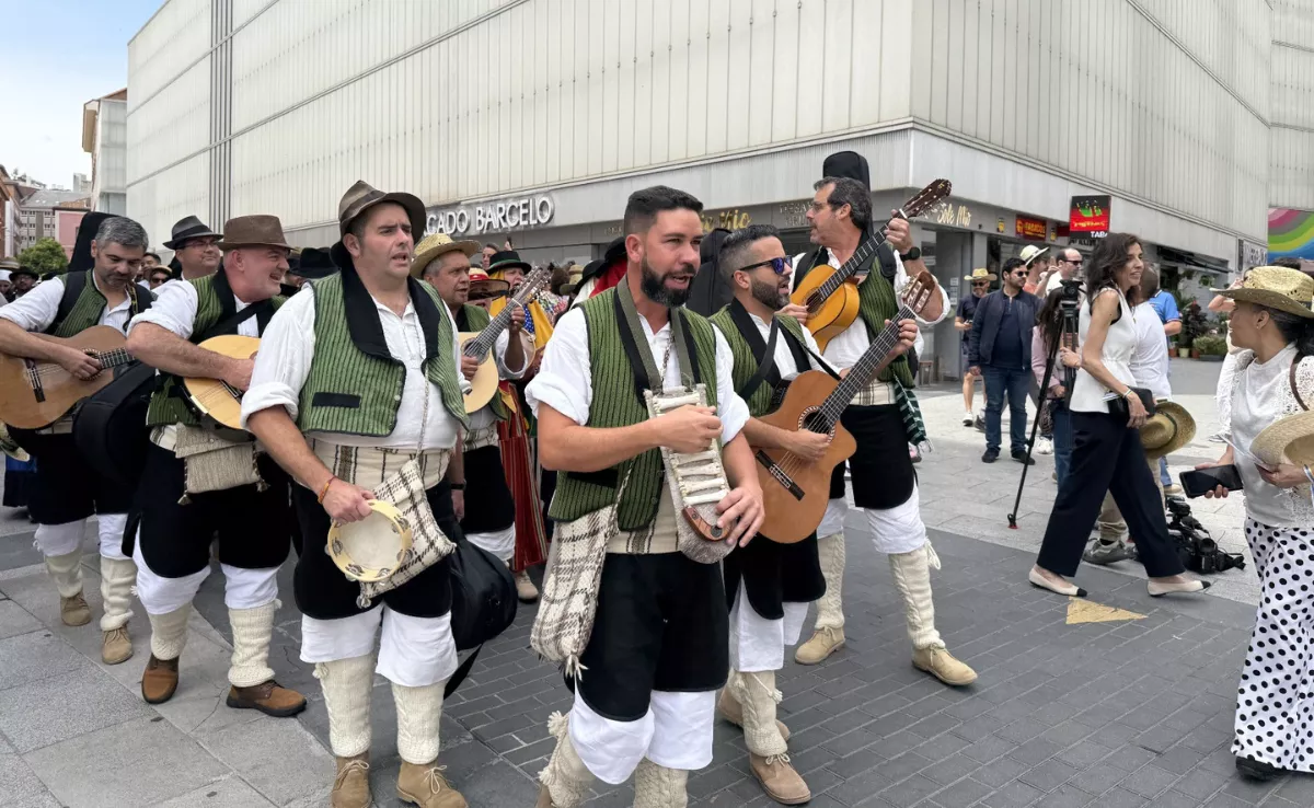 Imagen de la romería en Madrid / GOBIERNO DE CANARIAS