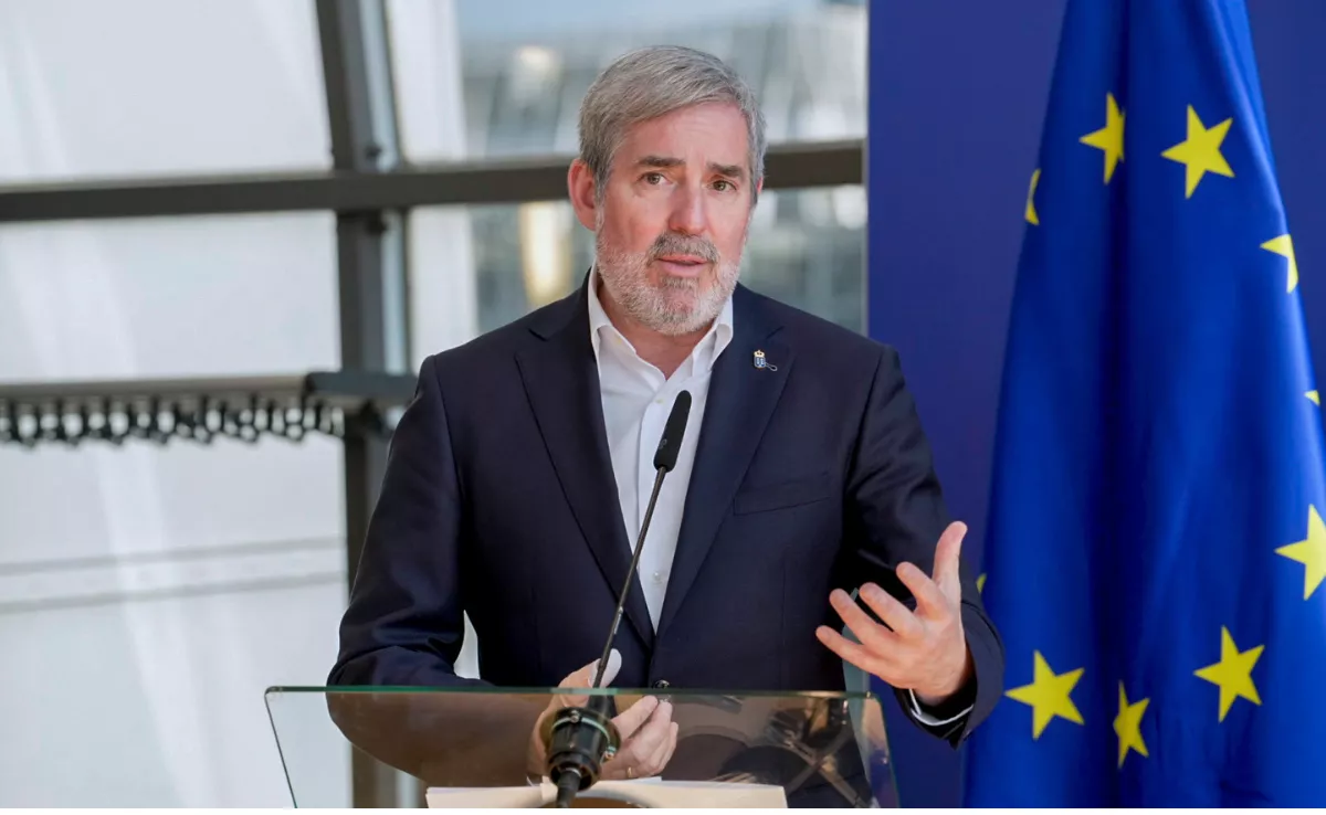 El presidente de Canarias, Fernando Clavijo, participa en el Foro POSEI de las regiones ultraperiféricas de Europa / EFE