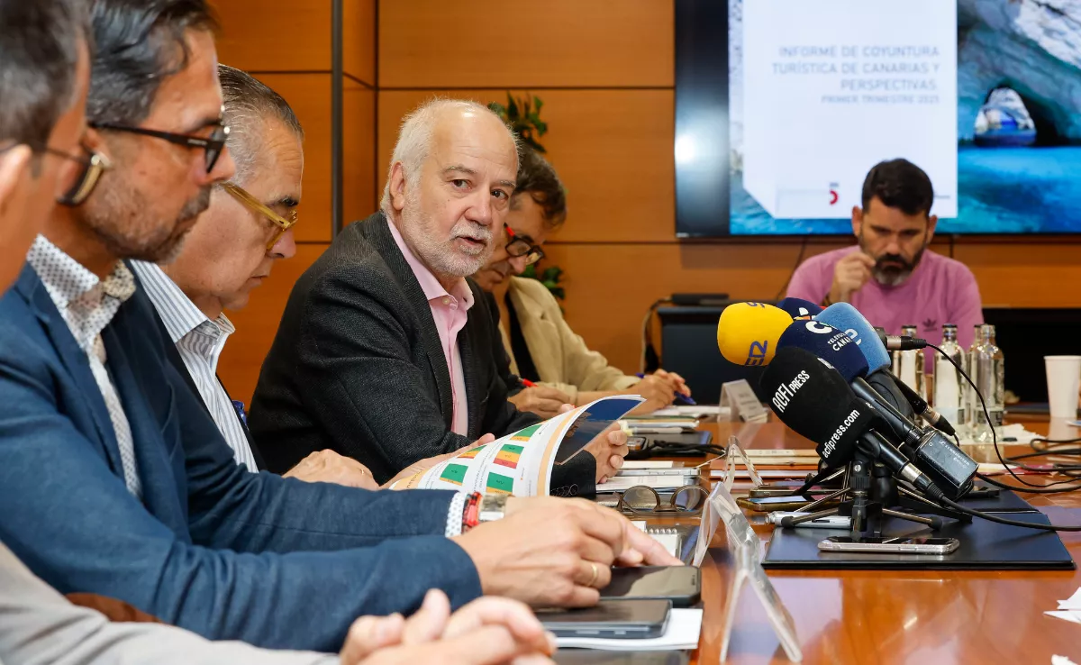 El presidente de Excelcan, la alianza de grandes empresas turísticas de Canarias, Santiago de Armas / EFE