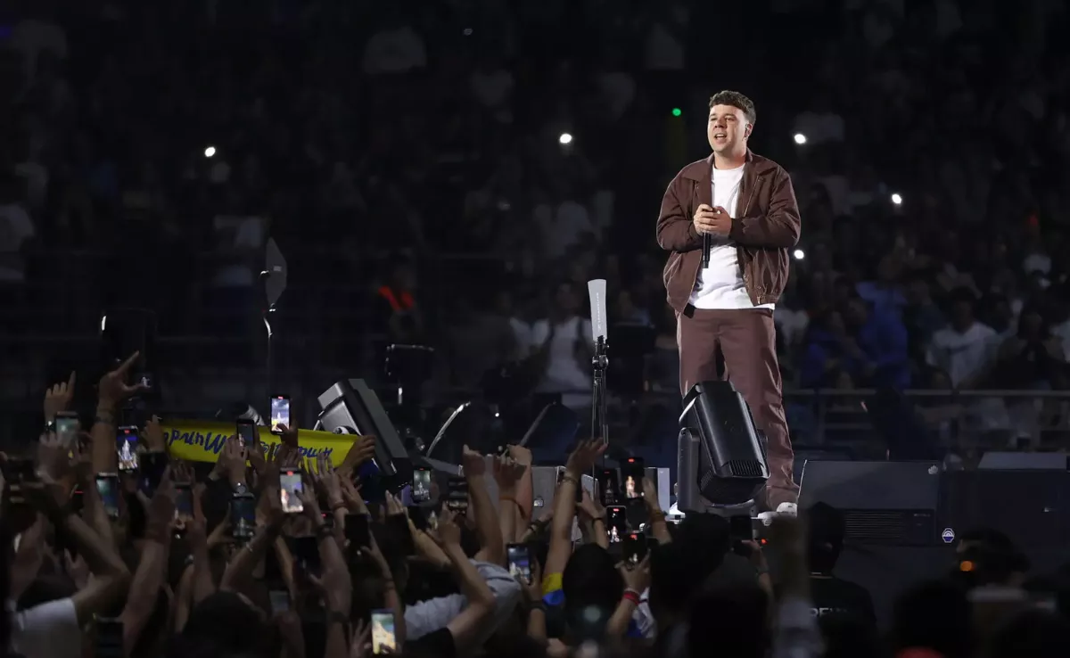 Quevedo en uno de sus conciertos  EFE (1)