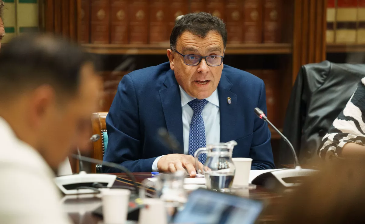 El consejero de Política Territorial del Gobierno de Canarias, Manuel Miranda / EFE