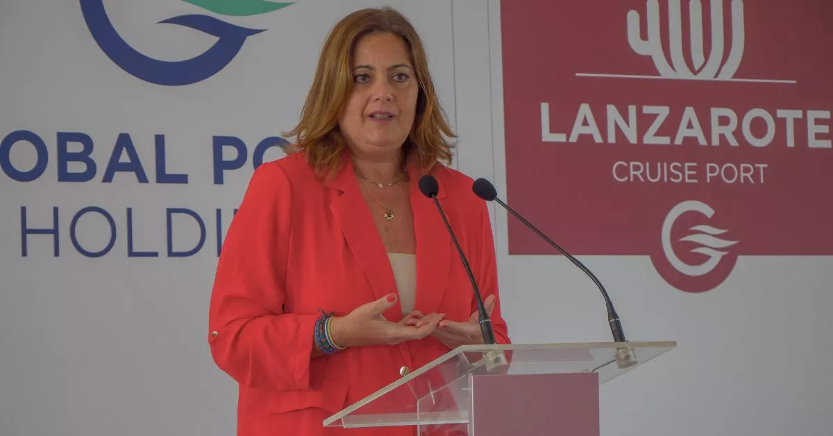 La presidenta de la Autoridad Portuaria de Las Palmas, Beatriz Calzada. / AH