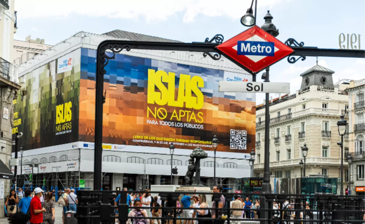 Campaña Islas no aptas para turistas, de Turismo de Islas Canarias. / TURISMO DE ISLAS CANARIAS