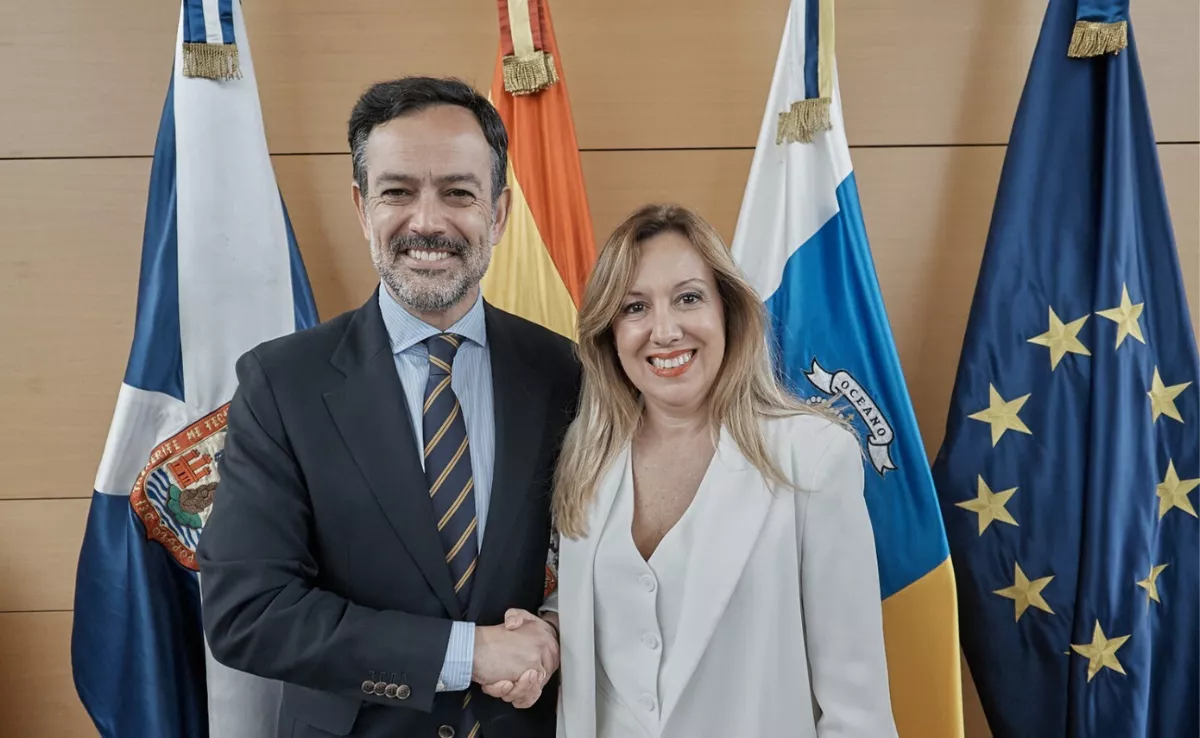 Rosa Dávila y Lope Afonso, presidenta y vicepresidente del Cabildo de Tenerife|CABILDODETENERIFE