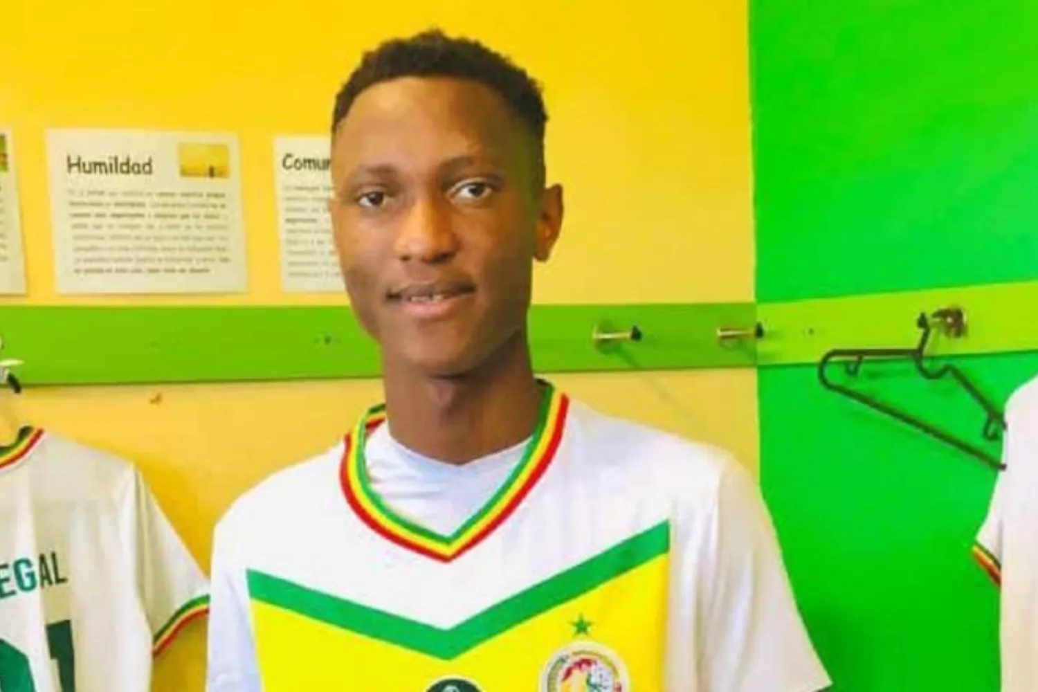 Abdoulie Bah, joven gambiano tiroteado en el aeropuerto de Gran Canaria./ RRSS