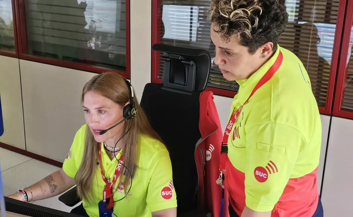 Personal del Servicio de Urgencias Canario. / 112