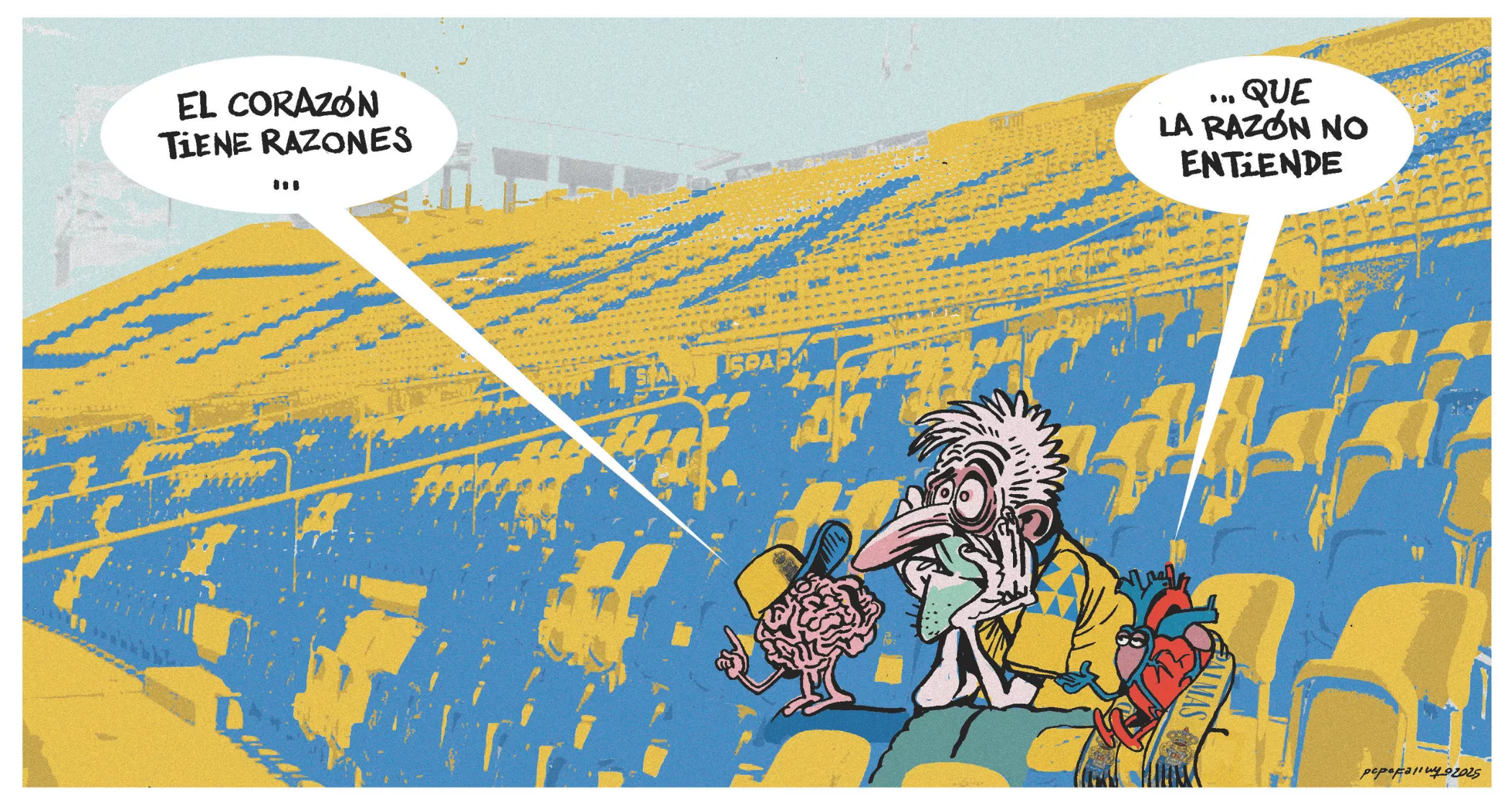 'Dimenticare', 'scordare' y la UD Las Palmas de Ramírez. / FARRUQO