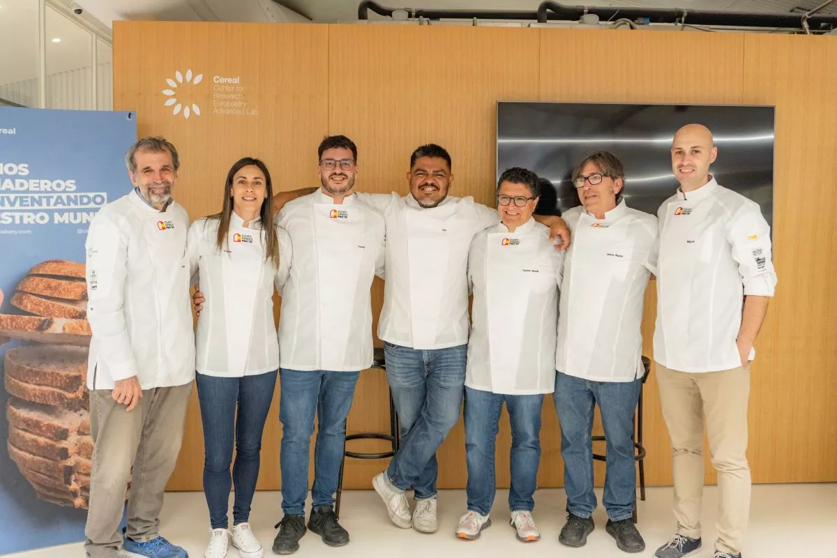 Foto de familia del equipo nacional de Panettone | Foto cedida por Europastry