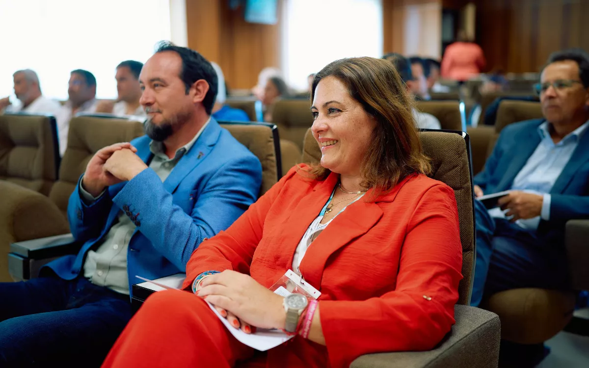 Beatriza Calzada, presidenta de la Autoridad Portuaria de Las Palmas. / AH