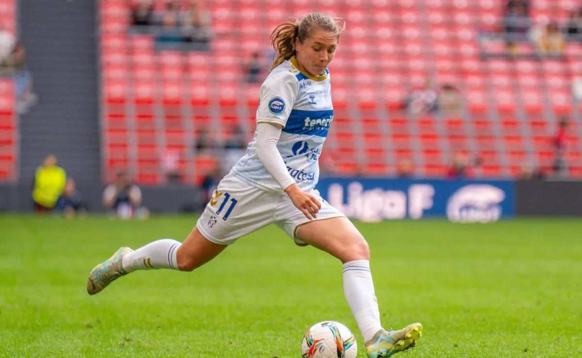 Aleksandra Zaremba, jugadora del Tenerife Egatesa en la temporada 2024-2025./ UD TENERIFE