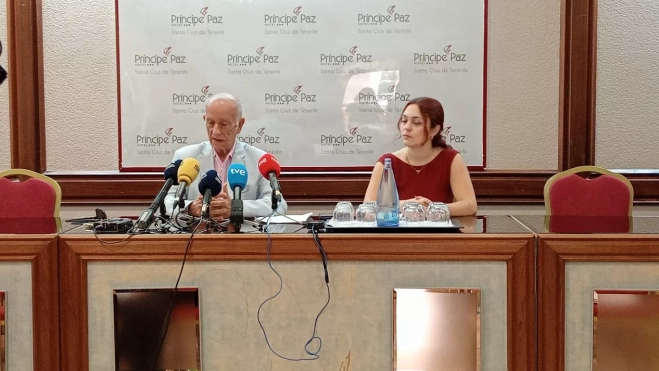 José Luis Langa en rueda de prensa. / CEDIDA