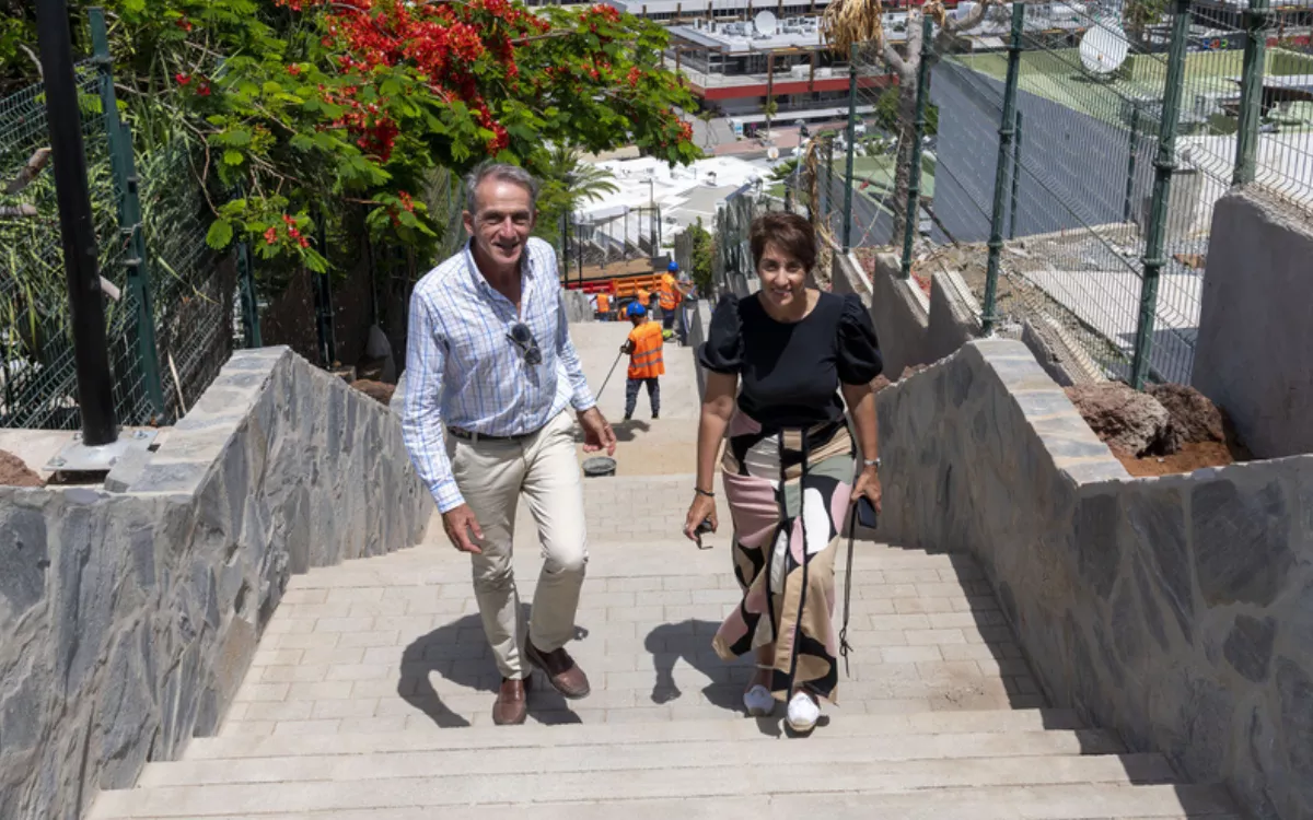 Mogán impulsa su transformación turística con más de 3 millones en obras clave. / AH