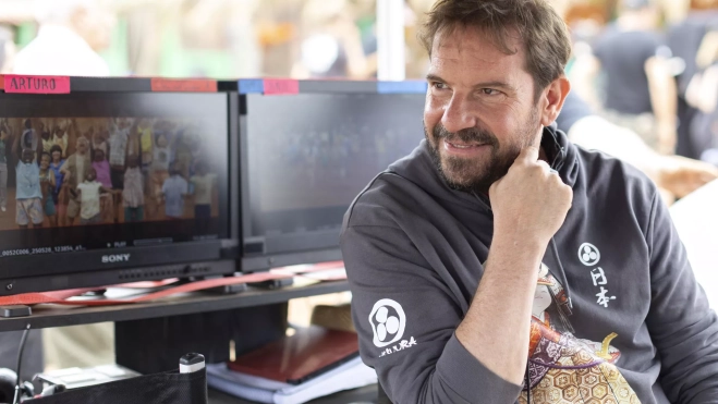 Joaquín Mazón, director de 'La familia Benetón 2'. / QUIQUE CURBELO-EFE