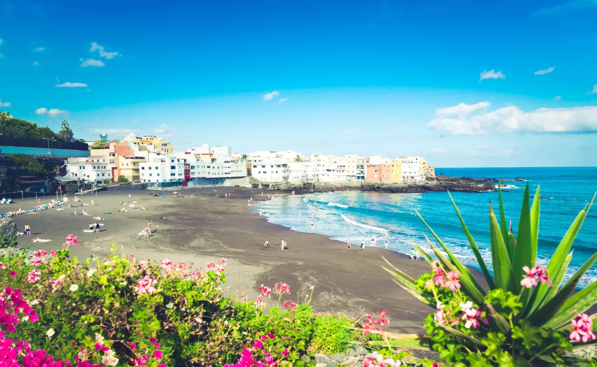 Playa Jardín, en el Puerto de la Cruz.  IMAGEN DE LA RED