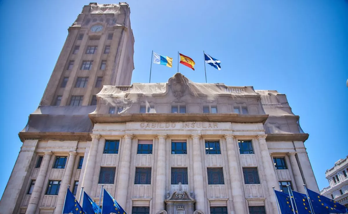 Fachada del Cabildo de Tenerife. / CABILDO DE TENERIFE