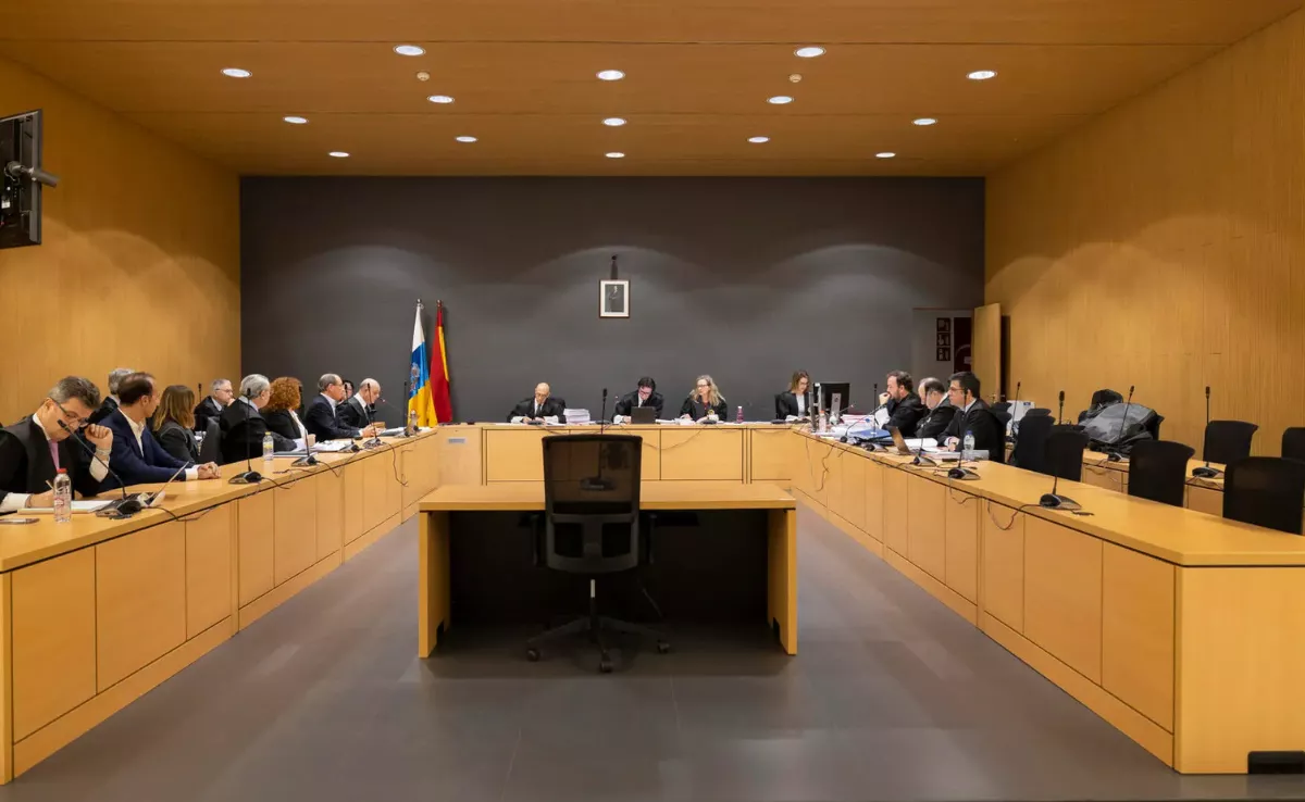 Imagen de un juicio en Canarias / EFE