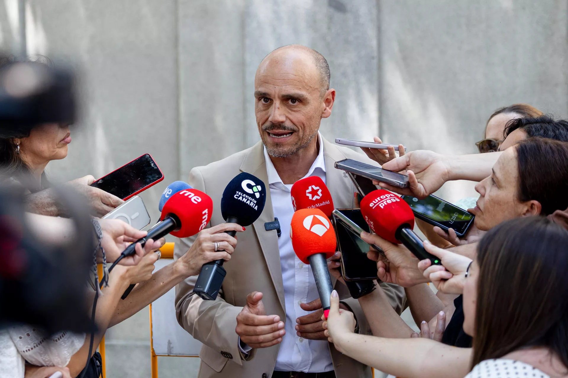 Alfonso Cabello, viceconsejero de Presidencia y portavoz del Gobierno de Canarias. / DANIEL GONZÁLEZ-EFE