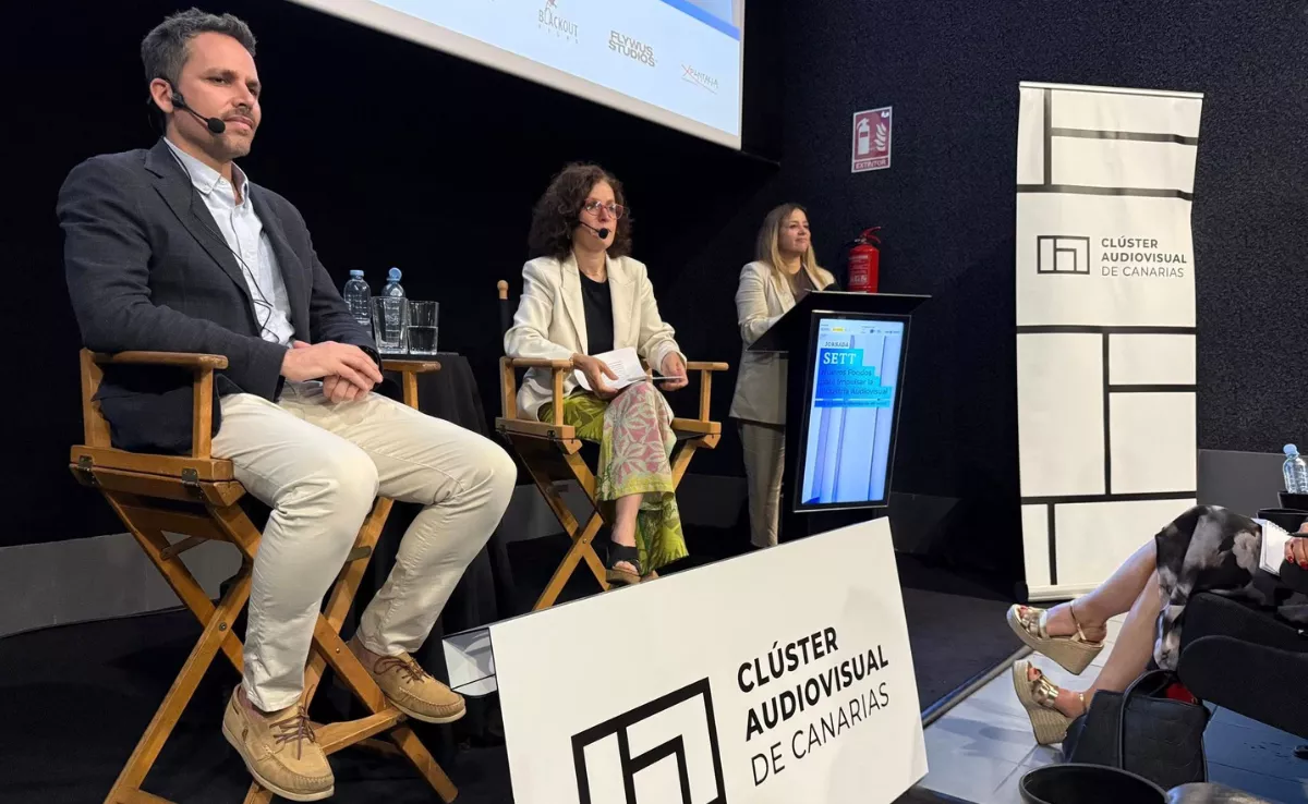 Jornada para informar de los Nuevos Fondos para Impulsar la Industria Audiovisual. / CLÚSTER AUDIOVISUAL DE CANARIAS