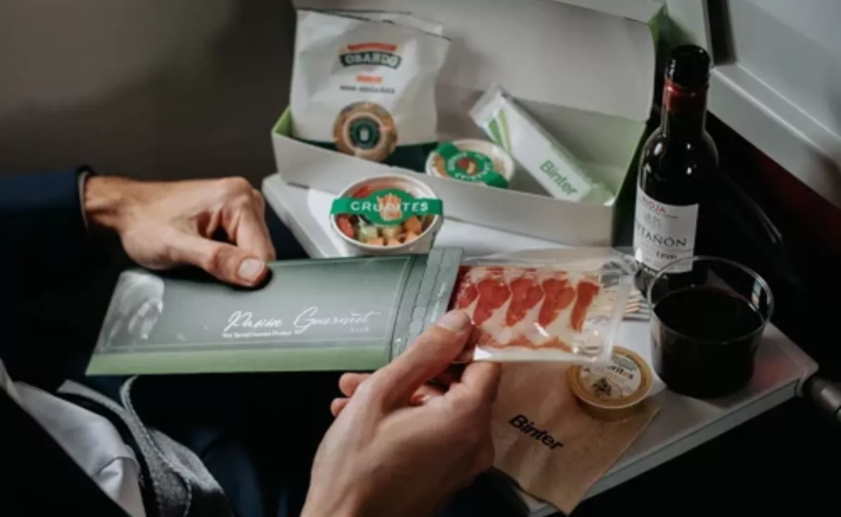 Servicio a bordo de Binter / BINTER