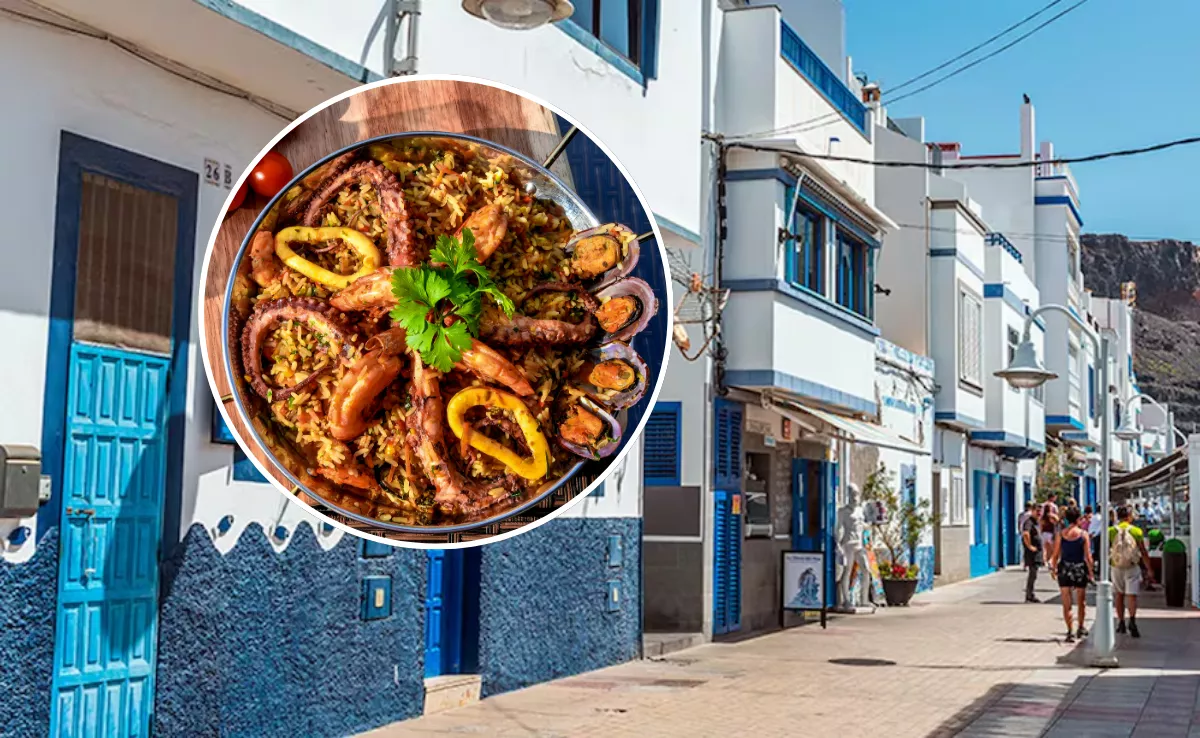 Imagen del pueblo de Canarias donde puedes comer por 20 euros / MONTAJE AH 