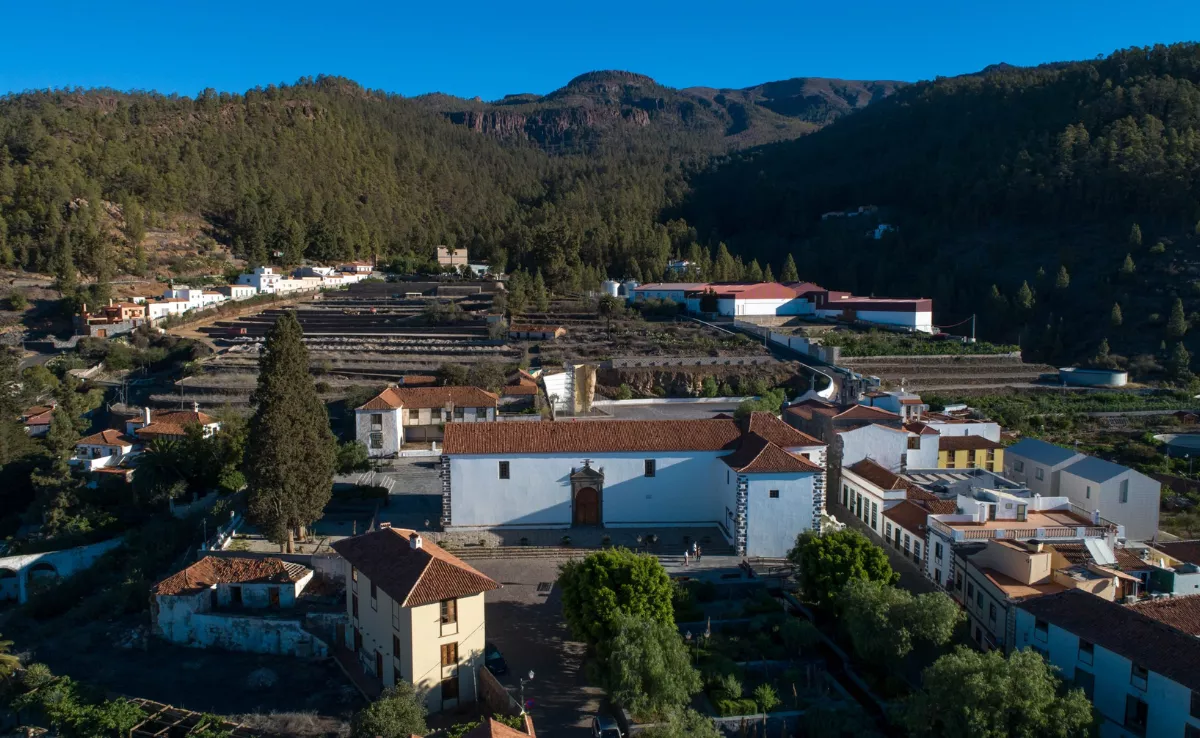 Imagen aérea del pueblo más alto de Canarias / AYUNTAMIENTO DE VILAFLOR DE CHASNA