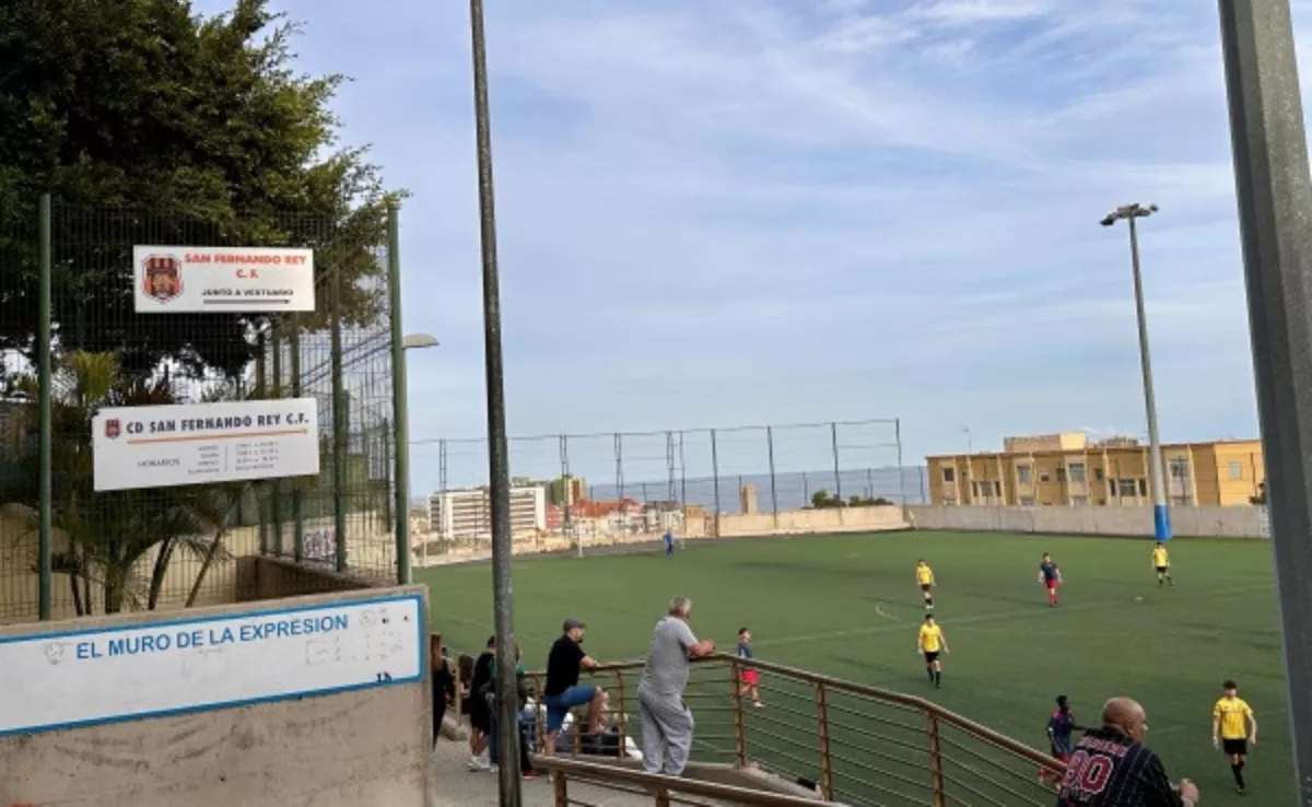 Campo de fútbol de García Escámez./ ARCHIVO