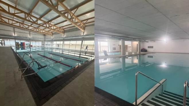 Piscinas y zona spa de GO fit. / ATLÁNTICO HOY - ALBA MARICHAL Piscinas y zona spa de GO fit. / ATLÁNTICO HOY - ALBA MARICHAL