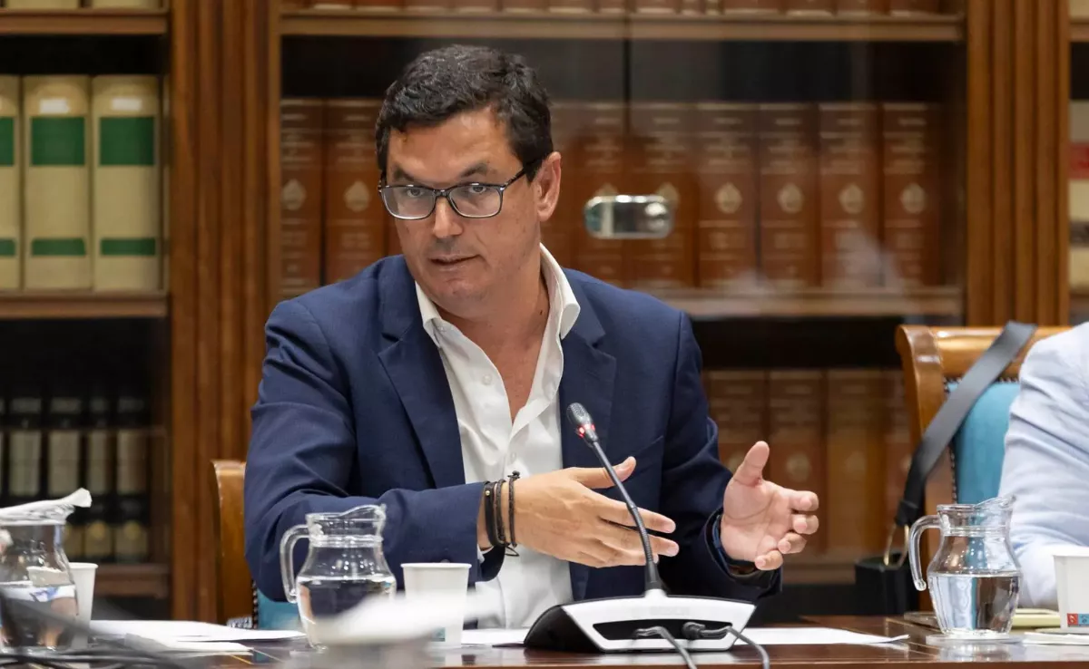 Pablo Rodríguez, consejero de Obras Públicas del Gobierno de Canarias / EFE