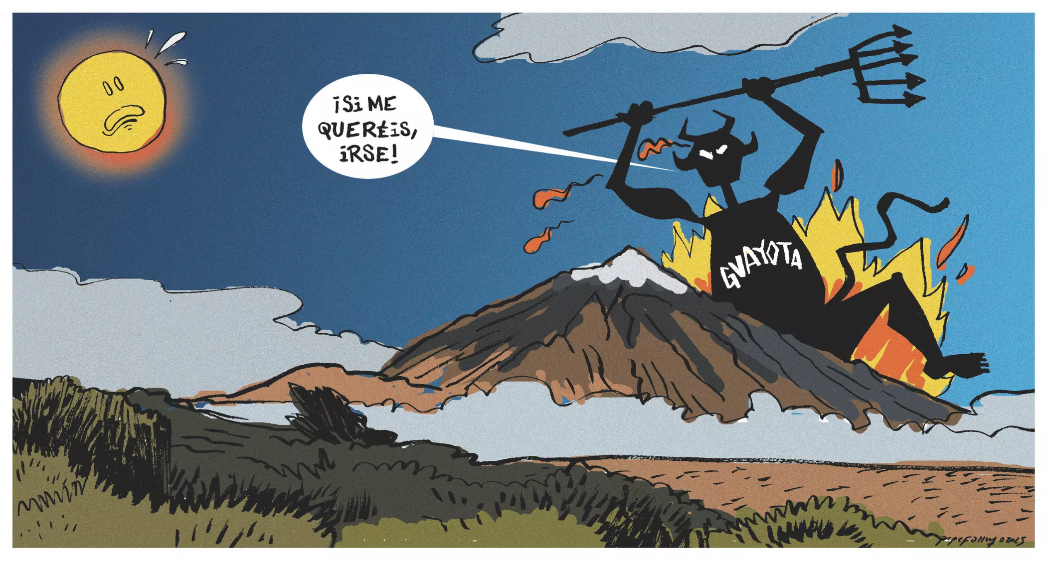 Las redes sociales evidencian el libre albedrío en el Teide: hogueras, quads y salidas de senderos. / FARRUQO