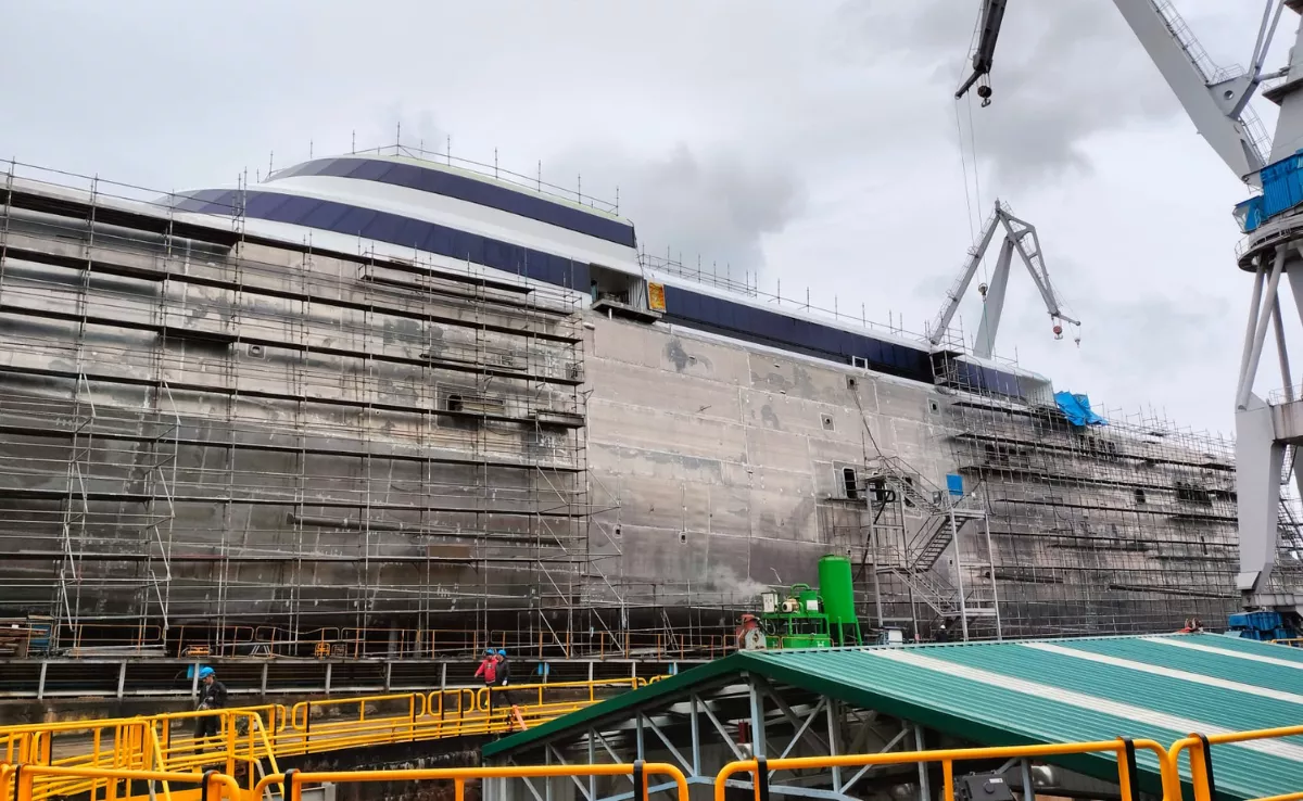 Imagen del ferry Mercedes Pinto / BALEÀRIA