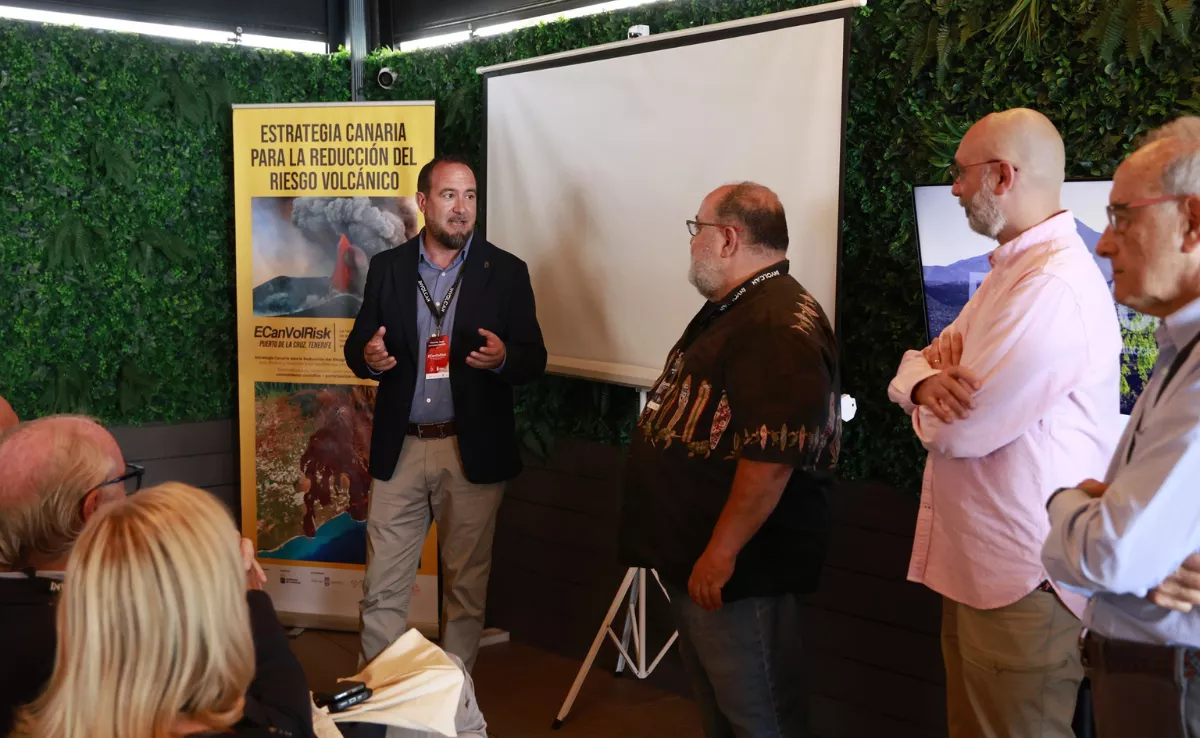 Momento de la charla de Nemesio Pérez / GOBIERNO DE CANARIAS